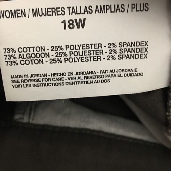 Gloria Vanderbilt Grey all around slimming pant - Picture 4 of 6